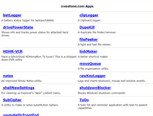 Tablet Screenshot of cresstone.com